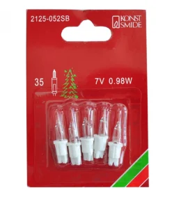 5 Ampoules De Rechange 7 V, 0,98 W Pour Guirlande De Noël 35 Lampes<Konstsmide, guirlandes lumineuses de Noël Discount