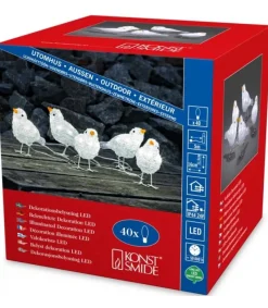 5 Oiseaux Lumineux A Led<Konstsmide, guirlandes lumineuses de Noël Online