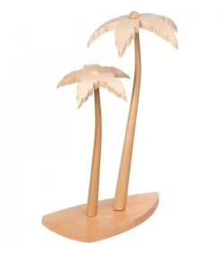 2 Palmiers En Bois Pour Décoration Crèche De Noël<Schalling, crèche moderne Clearance