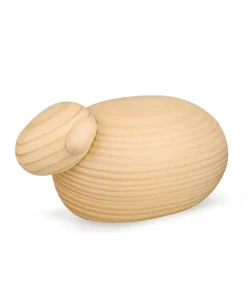 Agneau Blanc, Animaux Pour Crèche De Noël<Köhler, Père Noël en bois Cheap