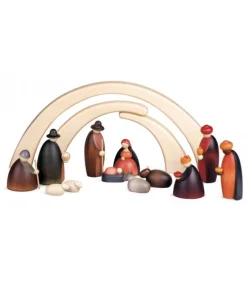 Arche En Bois Pour Crèche De Noël Kohler<Köhler, Père Noël en bois Best Sale