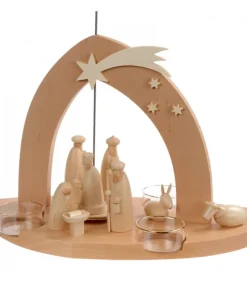 Arche Pyramide Moderne De Noël En Bois D'Aulne<Schalling, crèche moderne Fashion