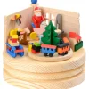 Boite A Musique Bois, Atelier Du Père Noël<Graupner, décoration de sapin de Noël, Déco Noël enfant Best Sale