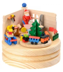 Boite A Musique Bois, Atelier Du Père Noël<Graupner, décoration de sapin de Noël, Déco Noël enfant Best Sale