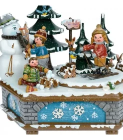 Boite A Musique Noël, Jeux D'Enfants Dans LÀ Neige<Hubrig, figurines pour enfant Cheap
