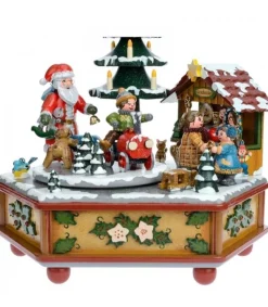 Boite A Musique Noël, Veillee Autour Du Sapin<Hubrig, figurines pour enfant Cheap