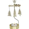 Bougeoir Carrousel Sapins De Noël Dores<Pluto Produkter, déco de Noël Scandinave Best