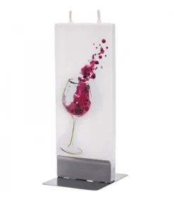 Bougie Design Verre De Vin Rouge<Flatyz, bougie décorative scandinave Cheap