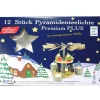 Bougies Chauffe-Plat Transparentes Pour Carrousel Noël<Flatyz, bougie décorative scandinave Clearance