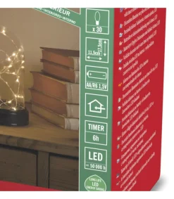 Boule En Verre Lumineuse Décorative A Led, 17 Cm<Konstsmide, guirlandes lumineuses de Noël Best