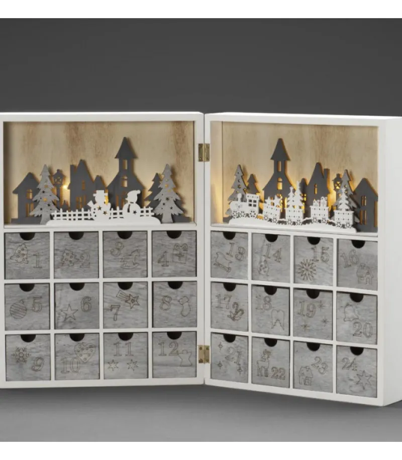 Calendrier De L'Avent A Tiroir<Konstsmide, guirlandes lumineuses de Noël Clearance
