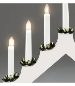 Chandelier De Noël Blanc, 7 Branches<Konstsmide, guirlandes lumineuses de Noël Best