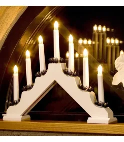 Chandelier De Noël Blanc, 7 Branches<Konstsmide, guirlandes lumineuses de Noël Best