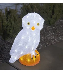 Chouette Lumineuse Led Acrylique, 36 Cm<Konstsmide, guirlandes lumineuses de Noël Clearance