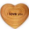 Coeur En Bois, I Love You, 6 Cm<Waldfabrik, photophore en bois et étoile sapin de Noël Flash Sale