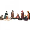 Crèche De Noël Complete Avec 12 Personnages 17 Cm<Köhler, Père Noël en bois Clearance