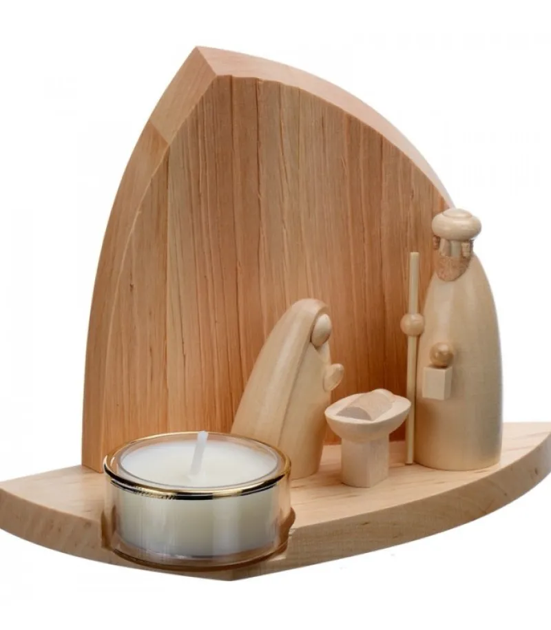 Crèche De Noël Moderne Avec Bougeoir<Schalling, crèche moderne New