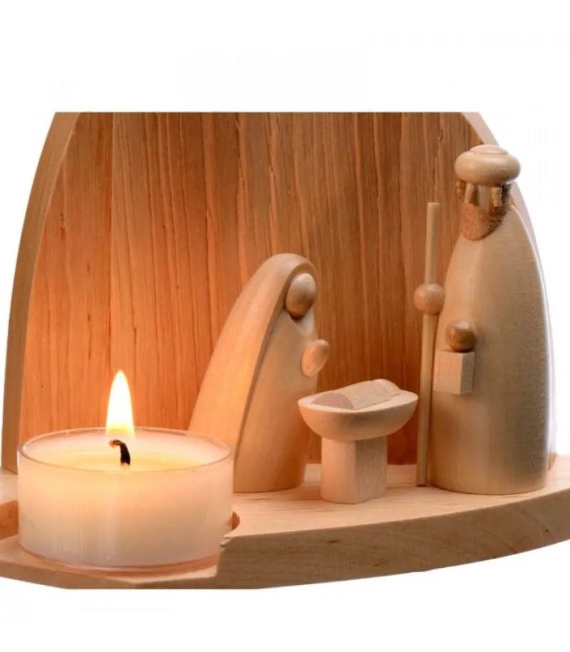 Crèche De Noël Moderne Avec Bougeoir<Schalling, crèche moderne New