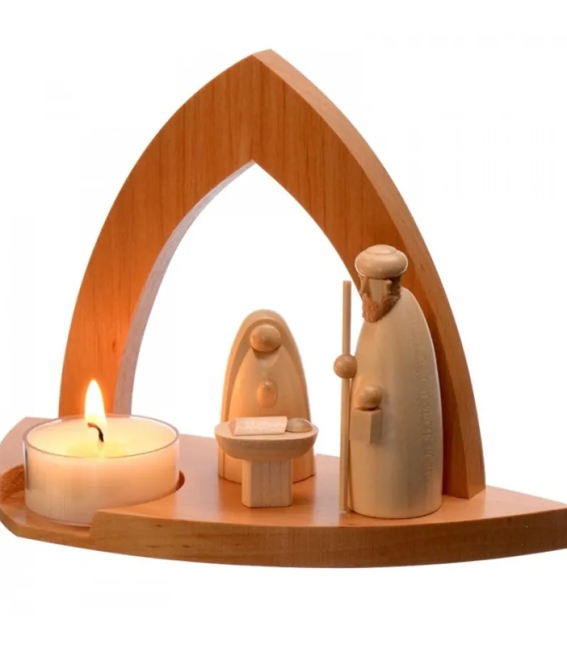 Crèche Design Avec Bougeoir<Schalling, crèche moderne New