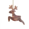 Déco De Noël, Cerf En Bois A Suspendre, 6 Cm<Waldfabrik, photophore en bois et étoile sapin de Noël Cheap