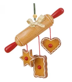 Déco Sapin De Noël D'Autrefois. Rouleau A Patisserie Et Gateaux<Hubrig, figurines pour enfant Clearance