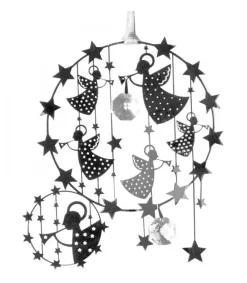 Déco Sapin De Noël Design A Suspendre, Anges Avec Etoiles<Pluto Produkter, déco de Noël Scandinave Store