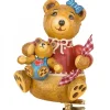 Déco Sapin Vintage, Maman Ours Et Ourson<Hubrig, figurines pour enfant Cheap