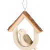 Décoration De Fenetre : Petit Oiseau Dans Maisonnette 13 Cm<Waldfabrik, photophore en bois et étoile sapin de Noël Cheap