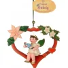 Décoration Sapin De Noël, Ange Dans Un Coeur Rouge<Hubrig, figurines pour enfant New