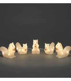 Ecureuils Lumineux 12 Cm En Acrylique, 40 Diodes Blanc Chaud<Konstsmide, guirlandes lumineuses de Noël Shop