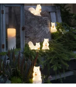 Ecureuils Lumineux 12 Cm En Acrylique, 40 Diodes Blanc Chaud<Konstsmide, guirlandes lumineuses de Noël Shop