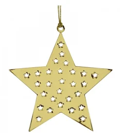 Etoile Doree A Suspendre<Pluto Produkter, déco de Noël Scandinave Shop