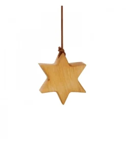 Etoile En Bois D'Aulne A Suspendre 5,5 Cm<Waldfabrik, photophore en bois et étoile sapin de Noël Best Sale