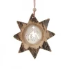 Etoile En Bois, Motif Cisele Crèche, 10 Cm<Waldfabrik, photophore en bois et étoile sapin de Noël Hot