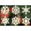 Etoiles En Bois. Déco Sapin De Noël, 6 Motifs Differents - N° 7<Ratags, décos de Noël lumineuses en bois Clearance