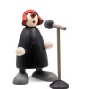 Figurine Jazz, Chanteuse Devant Micro<Köhler, Père Noël en bois Store