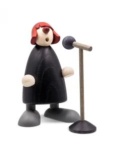 Figurine Jazz, Chanteuse Devant Micro<Köhler, Père Noël en bois Store
