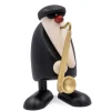 Figurine Musicien Jazz, Saxophoniste<Köhler, Père Noël en bois Best Sale