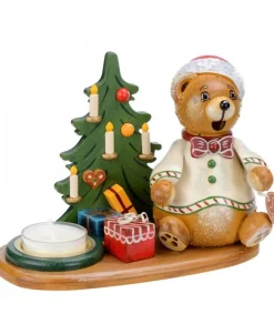 Figurine Porte Encens Ourson Et Bougeoir<Hubrig, figurines pour enfant Clearance