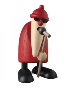 Figurine Père Noël Chanteur<Köhler, Père Noël en bois Outlet