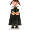 Fillette Chanteuse Avec Livre De Chants- Village De Noël Miniature<Hubrig, figurines pour enfant Store