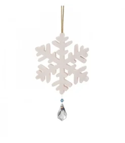 Flocon De Neige A Suspendre Avec Cristal Swarovski N° 3<Waldfabrik, photophore en bois et étoile sapin de Noël Cheap