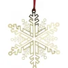 Flocon De Neige Design En Metal Dore A Accrocher<Pluto Produkter, déco de Noël Scandinave New