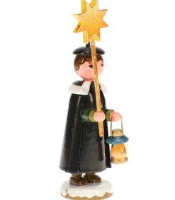 Garcon Chanteur Avec Etoile - Village De Noël Miniature<Hubrig, figurines pour enfant Hot