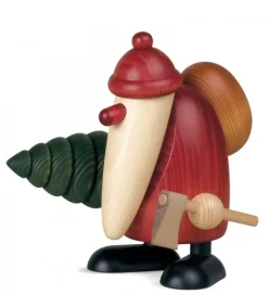 Grand Père Noël Et Sapin, 19 Cm<Köhler, Père Noël en bois Cheap
