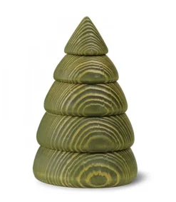 Grand Sapin De Noël En Bois Design, 14 Cm, Vert<Köhler, Père Noël en bois Outlet