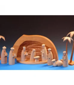 Grotte Pour Crèche De Noël En Bois D'Aulne, 39 Cm<Schalling, crèche moderne Shop