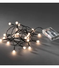 Guirlande Led A Pile ,20 Diodes Rondes<Konstsmide, guirlandes lumineuses de Noël New