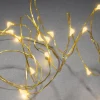 Guirlande Led A Pile, 20 Diodes Ambrees, Fil Laiton<Konstsmide, guirlandes lumineuses de Noël Sale