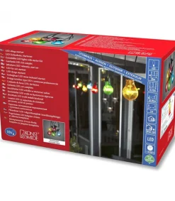 Guirlande Lumineuse De Terrasse 10 M Extensible, 10 Ampoules Multicolores<Konstsmide, guirlandes lumineuses de Noël Best